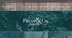 Desktop Screenshot of freshcosalonspa.com